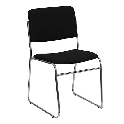 Cheapest 🔥 Stacking Chairs Flash Furniture HERCULES™ High Density Fabric Stacking Chair With Chrome Sled Base, Black 👍 3 Cheapest 🔥 Stacking Chairs Flash Furniture HERCULES™ High Density Fabric Stacking Chair With Chrome Sled Base, Black 👍