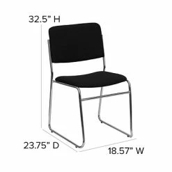 Cheapest 🔥 Stacking Chairs Flash Furniture HERCULES™ High Density Fabric Stacking Chair With Chrome Sled Base, Black 👍 16 Cheapest 🔥 Stacking Chairs Flash Furniture HERCULES™ High Density Fabric Stacking Chair With Chrome Sled Base, Black 👍 -Advantage Shop sp137095045 s7