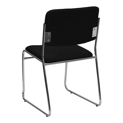 Cheapest 🔥 Stacking Chairs Flash Furniture HERCULES™ High Density Fabric Stacking Chair With Chrome Sled Base, Black 👍 9 Cheapest 🔥 Stacking Chairs Flash Furniture HERCULES™ High Density Fabric Stacking Chair With Chrome Sled Base, Black 👍 - Image 7