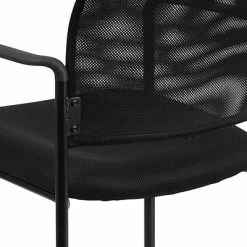 Best Pirce 🔔 Stacking Chairs Flash Furniture Mesh Office Chair, Black (GO-516-2-GG) 🧨 -Advantage Shop sp137095193 s7