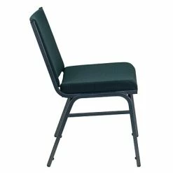Deals ✔️ Stacking Chairs Flash Furniture HERCULES 3'' Thick Padded Stack Chairs, Dark Green 🥰 -Advantage Shop sp137096222 s7