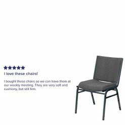 Wholesale ✔️ Stacking Chairs Flash Furniture HERCULES 3'' Thick Padded Stack Chairs (XU60153GY) ⭐ -Advantage Shop sp137096237 s7