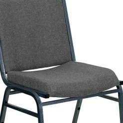 Wholesale 🤩 Stacking Chairs Flash Furniture HERCULES 4/Pack 3'' Thick Padded Stack Chairs (4XU60153GY) 🔔 -Advantage Shop sp137096247 s7