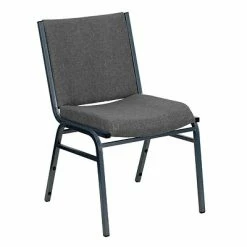 Wholesale 🤩 Stacking Chairs Flash Furniture HERCULES 4/Pack 3'' Thick Padded Stack Chairs (4XU60153GY) 🔔 -Advantage Shop sp137096248 s7