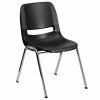Outlet ๐ Stacking Chairs Flash Furniture Hercules Shell Ergonomic Stack Chair With Chrome Frame And 16" Seat, Black ๐ 1 Outlet ๐ Stacking Chairs Flash Furniture Hercules Shell Ergonomic Stack Chair With Chrome Frame And 16" Seat, Black ๐ -Advantage Shop sp137201824 s7