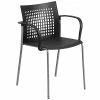 Best reviews of 🥰 Stacking Chairs Flash Furniture Hercules Series 551lb-Capacity Stack Chair With Air-Vent Back And Arms, Black (RUT1BK) 🎁
