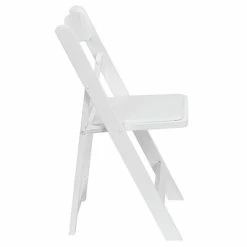 Brand new 😍 Folding Chairs Flash Furniture Hercules Series Wood Folding Chair With Vinyl Padded Seat, White, XF2901WHITE ⌛ -Advantage Shop sp137298348 s7