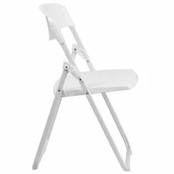 Wholesale ⭐ Folding Chairs Flash Furniture Hercules Series 880lb Capacity Heavy-Duty Plastic Folding Chair, White (RUTIWHT) ✨ -Advantage Shop sp137298367 s7