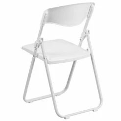 Wholesale ⭐ Folding Chairs Flash Furniture Hercules Series 880lb Capacity Heavy-Duty Plastic Folding Chair, White (RUTIWHT) ✨ -Advantage Shop sp137298544 s7