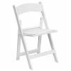 Best reviews of ❤️ Folding Chairs Flash Furniture Hercules 1000lb-Capacity Resin Folding Chair With Vinyl Padded Seat, White (LEL1WHITE) 🔥