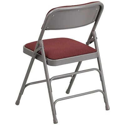 Best reviews of 🎁 Folding Chairs Flash Furniture Hercules Curved Triple-Braced, Double-Hinged Metal Folding Chair, Burgundy Patterned 😀 9 Best reviews of 🎁 Folding Chairs Flash Furniture Hercules Curved Triple-Braced, Double-Hinged Metal Folding Chair, Burgundy Patterned 😀 - Image 7