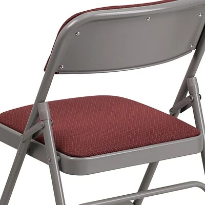 Best reviews of 🎁 Folding Chairs Flash Furniture Hercules Curved Triple-Braced, Double-Hinged Metal Folding Chair, Burgundy Patterned 😀 10 Best reviews of 🎁 Folding Chairs Flash Furniture Hercules Curved Triple-Braced, Double-Hinged Metal Folding Chair, Burgundy Patterned 😀 - Image 8
