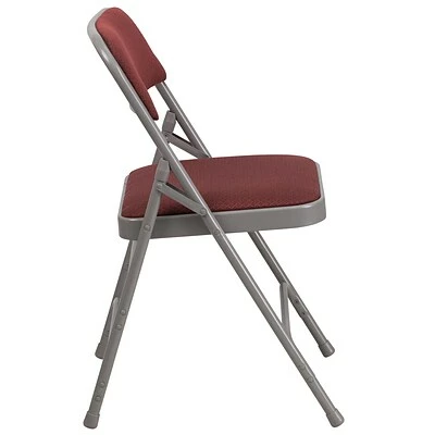 Best reviews of 🎁 Folding Chairs Flash Furniture Hercules Curved Triple-Braced, Double-Hinged Metal Folding Chair, Burgundy Patterned 😀 11 Best reviews of 🎁 Folding Chairs Flash Furniture Hercules Curved Triple-Braced, Double-Hinged Metal Folding Chair, Burgundy Patterned 😀 - Image 9