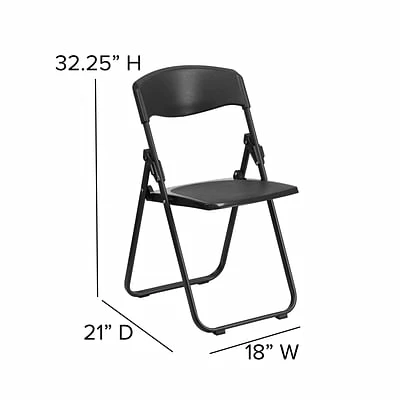 Top 10 ๐ Folding & Stacking Chairs Flash Furniture HERCULES Series Plastic Folding Chair, Black, 2/Pack (2RUTIBLACK) ๐งจ 8 Top 10 ๐ Folding & Stacking Chairs Flash Furniture HERCULES Series Plastic Folding Chair, Black, 2/Pack (2RUTIBLACK) ๐งจ - Image 6