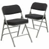 Outlet 💯 Folding & Stacking Chairs Flash Furniture HERCULES Series Fabric Folding Chair, Black, 2/Pack (2AWMC320AFBK) 🧨 -Advantage Shop sp142008437 s7