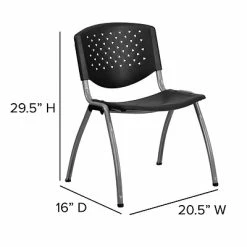 Outlet ❤️ Stacking & Folding Chairs Flash Furniture HERCULES Polypropylene Stacking Chair 🥰 -Advantage Shop sp142027481 s7