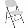 Best deal ⭐ Folding Chairs Advantage White Poly Folding Chair, Oversized (FCIM-WG) 🌟 -Advantage Shop sp15419050 s7