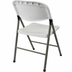 Best deal ⭐ Folding Chairs Advantage White Poly Folding Chair, Oversized (FCIM-WG) 🌟 -Advantage Shop sp15419055 s7