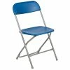 Cheap 😉 Folding Chairs Flash Furniture HERCULES Series 800lb-Capacity Premium Plastic Folding Chair, Blue (LEL3BLUE) 🔔 -Advantage Shop sp154570566 s7