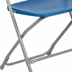 Cheap 😉 Folding Chairs Flash Furniture HERCULES Series 800lb-Capacity Premium Plastic Folding Chair, Blue (LEL3BLUE) 🔔 -Advantage Shop sp154570573 s7