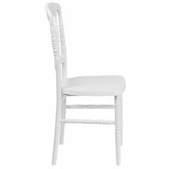 Hot Sale ✨ Flash Furniture Stacking Chairs 2 Pack. Resin Stacking Napoleon Chair (2LELMONWH) 👍 -Advantage Shop sp155518968 s7