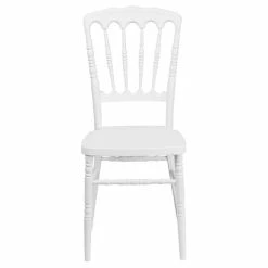 Hot Sale ✨ Flash Furniture Stacking Chairs 2 Pack. Resin Stacking Napoleon Chair (2LELMONWH) 👍 -Advantage Shop sp155518969 s7