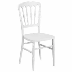 Deals ⭐ Flash Furniture Stacking Chairs Resin Stacking Napoleon Chair (LELMONWH) 👏