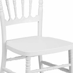 Deals ⭐ Flash Furniture Stacking Chairs Resin Stacking Napoleon Chair (LELMONWH) 👏 -Advantage Shop sp155518984 s7