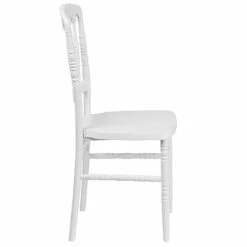 Deals ⭐ Flash Furniture Stacking Chairs Resin Stacking Napoleon Chair (LELMONWH) 👏 -Advantage Shop sp155518985 s7