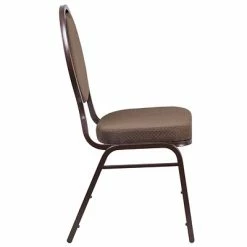 Cheap 🔥 Banquet Chairs Flash Furniture HERCULES Series Teardrop Back Stacking Banquet Chair (FDC04CPR08T02) 🧨 -Advantage Shop sp155519029 s7