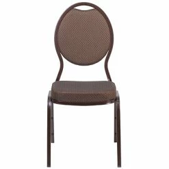 Cheap 🔥 Banquet Chairs Flash Furniture HERCULES Series Teardrop Back Stacking Banquet Chair (FDC04CPR08T02) 🧨 -Advantage Shop sp155519030 s7