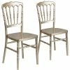Cheap ⌛ Flash Furniture Stacking Chairs 2 Pack. Resin Stacking Napoleon Chair (2LELMONGD) ✔️ -Advantage Shop sp155519066 s7