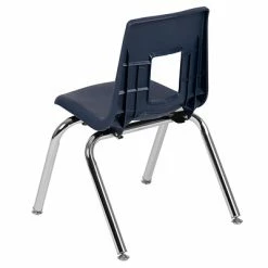 Budget 🌟 Stacking Chairs Advantage Navy Student Stack School Chair - 14" (ADVSSC14NAVY25) 😍 -Advantage Shop sp155519595 s7