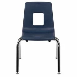 Budget 🌟 Stacking Chairs Advantage Navy Student Stack School Chair - 14" (ADVSSC14NAVY25) 😍 -Advantage Shop sp155519599 s7