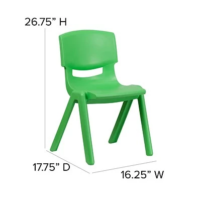 Best Pirce ๐ Stacking & Folding Chairs Flash Furniture Plastic Student Stacking Chair, Green, 2-Pieces (2YUYCX005GREEN) ๐ 9 Best Pirce ๐ Stacking & Folding Chairs Flash Furniture Plastic Student Stacking Chair, Green, 2-Pieces (2YUYCX005GREEN) ๐ - Image 7