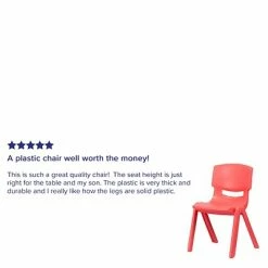 Top 10 🌟 Stacking & Folding Chairs Flash Furniture Plastic Student Stacking Chair, Red, 4-Pieces (4YUYCX4005RED) 🔔 -Advantage Shop sp155712717 s7