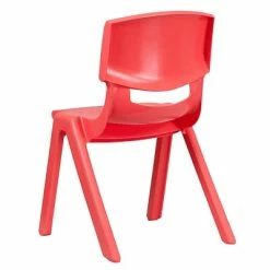 Top 10 🌟 Stacking & Folding Chairs Flash Furniture Plastic Student Stacking Chair, Red, 4-Pieces (4YUYCX4005RED) 🔔 -Advantage Shop sp155712720 s7