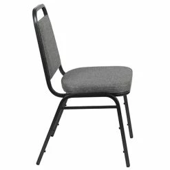 Coupon 😍 Stacking & Folding Chairs Flash Furniture Fabric Banquet Folding Chair, Gray Fabric/Silver Vein Frame (FDBHF1SVBCG) ✔️ -Advantage Shop sp155712747 s7