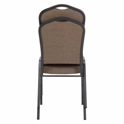 Cheapest ✔️ Stacking Chairs National Public Seating 9300 Series Deluxe Fabric Upholstered Stack Chair, Natural Taupe/Black Sandtex, 2 Pack (9378-BT/2) 🧨 -Advantage Shop sp160038422 s7