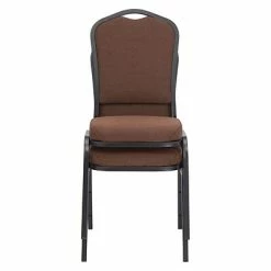 Best reviews of 😉 National Public Seating Stacking Chairs NPS 9300 Series Deluxe Fabric Upholstered Stack Chair, Natural Chocolate/Black Sandtex, 2 Pack (9361-BT/2) 😀 -Advantage Shop sp160038530 s7