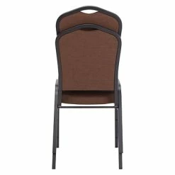 Best reviews of 😉 National Public Seating Stacking Chairs NPS 9300 Series Deluxe Fabric Upholstered Stack Chair, Natural Chocolate/Black Sandtex, 2 Pack (9361-BT/2) 😀 -Advantage Shop sp160038531 s7
