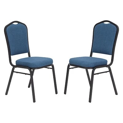 Coupon ❤️ National Public Seating Stacking Chairs NPS 9300 Series Deluxe Fabric Upholstered Stack Chair, Natural Blue/Black Sandtex, 2 Pack (9374-BT/2) 🌟 3 Coupon ❤️ National Public Seating Stacking Chairs NPS 9300 Series Deluxe Fabric Upholstered Stack Chair, Natural Blue/Black Sandtex, 2 Pack (9374-BT/2) 🌟