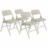 Outlet ❤️ National Public Seating NPS 1200 Series Vinyl Padded Premium Folding Chairs, Warm Grey/Grey, 4/Pack (1202/4) 🛒 -Advantage Shop sp160038576 s7