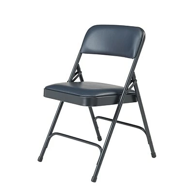 Best Pirce โญ National Public Seating NPS 1200 Series Vinyl Padded Premium Folding Chairs, Dark Midnight Blue/Char-Blue, 4/Pack (1204/4) ๐ฅ 5 Best Pirce โญ National Public Seating NPS 1200 Series Vinyl Padded Premium Folding Chairs, Dark Midnight Blue/Char-Blue, 4/Pack (1204/4) ๐ฅ - Image 3
