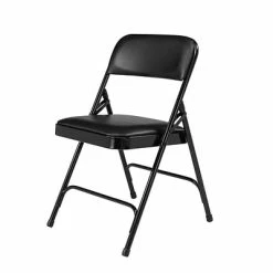 Coupon ✔️ National Public Seating NPS 1200 Series Vinyl Padded Premium Folding Chairs, Caviar Black/Black, 4/Pack (1210/4) ⌛ -Advantage Shop sp160038606 s7