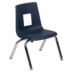 Best Pirce ✔️ Stacking & Folding Chairs Flash Furniture Advantage Plastic Student Stack Chair, Navy (ADVSSC12NAVY) 😀