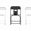 Hot Sale 🎁 Stacking & Folding Chairs Flash Furniture Hercules™ Plastic Big And Tall Commercial Folding Chair, Black, 4/Pack (4LEL3WBK) 🌟 -Advantage Shop sp181497450 s7