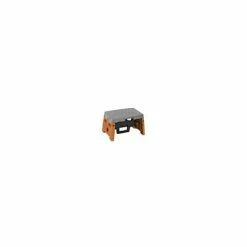Hot Sale 🎁 Folding Chairs COSCO 1 Step Molded Folding Step Stool, Black, Orange, And Gray (11903BGO1E) 🤩 -Advantage Shop sp4463779 s7