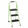 Deals ✔️ Folding Chairs Cosco Three Step Big Step Folding Step Stool With Rubber Hand Grip (11408GNF1E) 🌟 -Advantage Shop sp4463800 s7