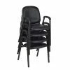 Deals ❤️ Stacking Chairs Regency Ace Vinyl Stack Chair, Black, 4/Pack (2125LBK4PK) ❤️ -Advantage Shop sp4547916 s7